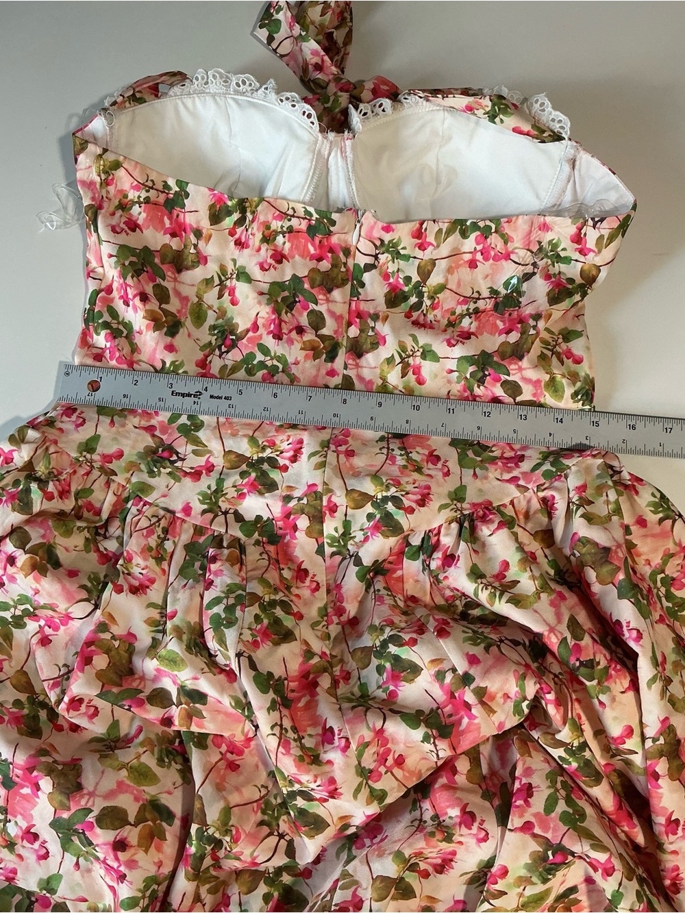 Fashion Nova spring wedding guess maxi dress floral - Picture 11 of 14